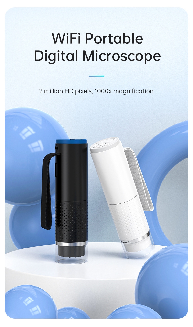 W320 HD Wireless Digital Microscope – Cross-Border Best Seller for Professional Inspection