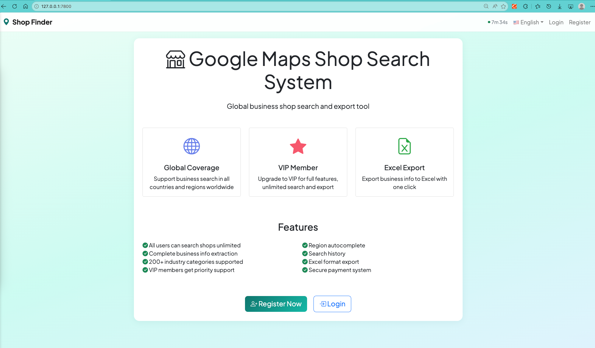 Google Maps Store Search Web Version – Feature Details
