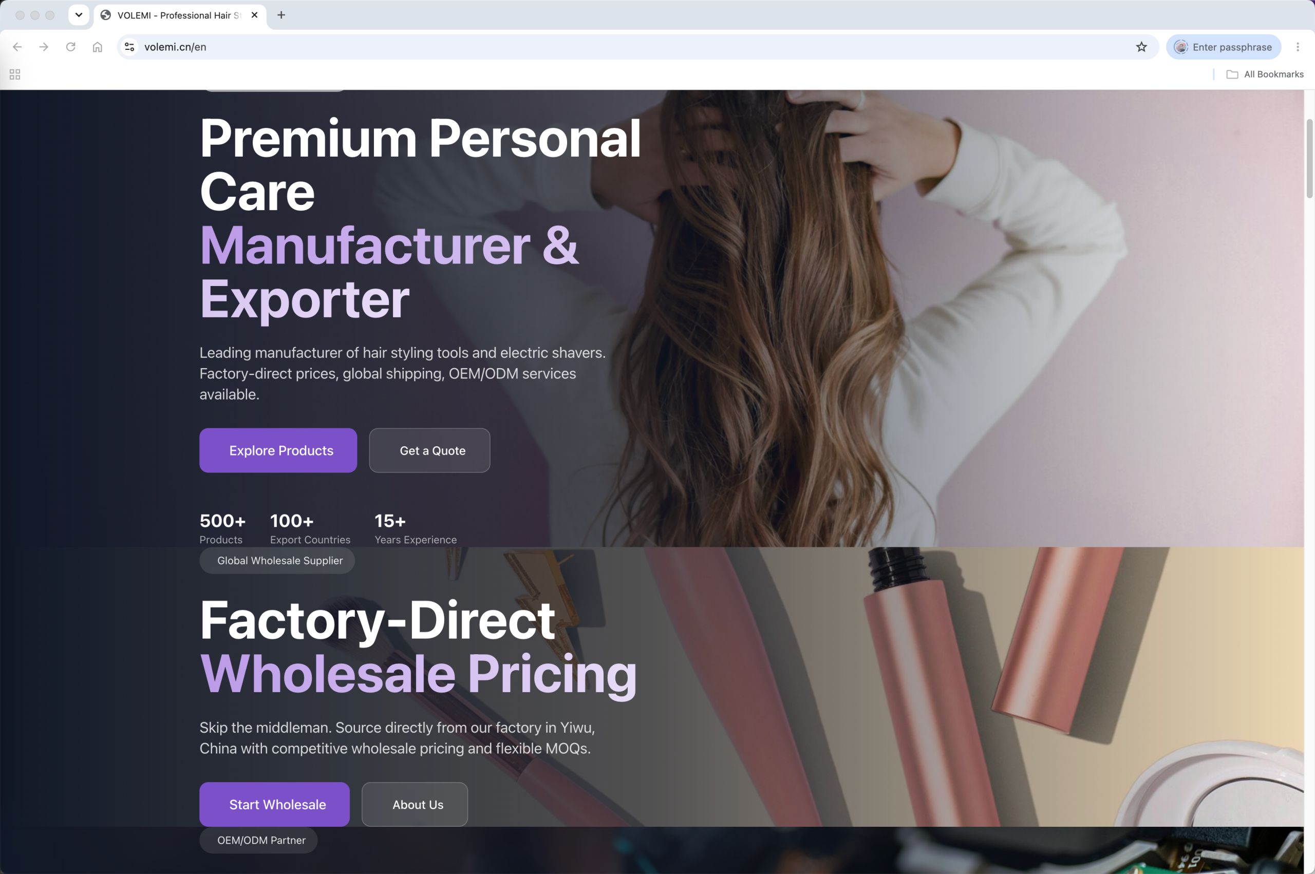 Yiwu Oou Import and Export Co., Ltd. joins hands with Yiwu Volemi Electric Co., Ltd. to create a global multi-lingual cross-border digital official website ecosystem